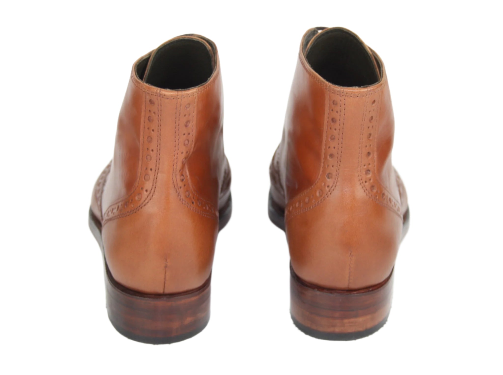 Classic cognac high-top boot
