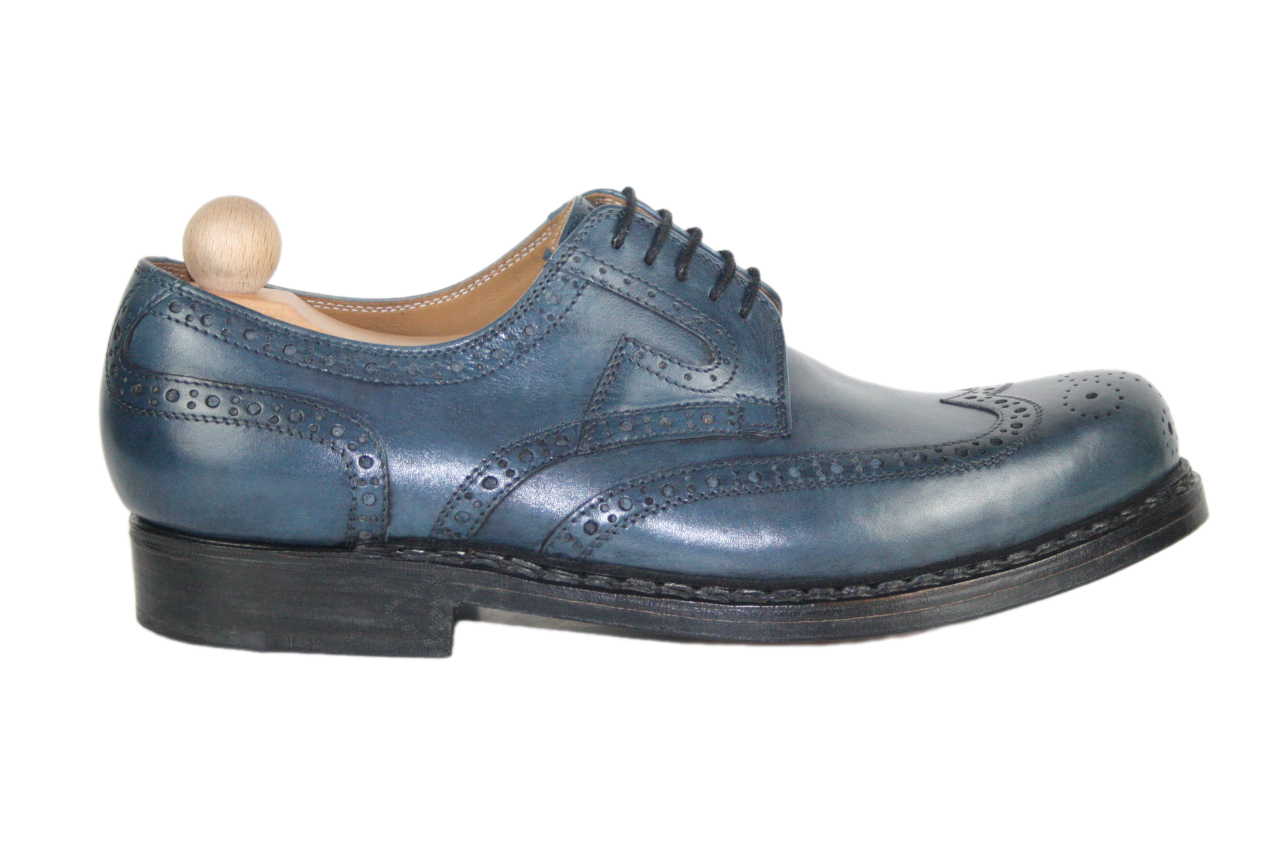 Classic blue Budapest model