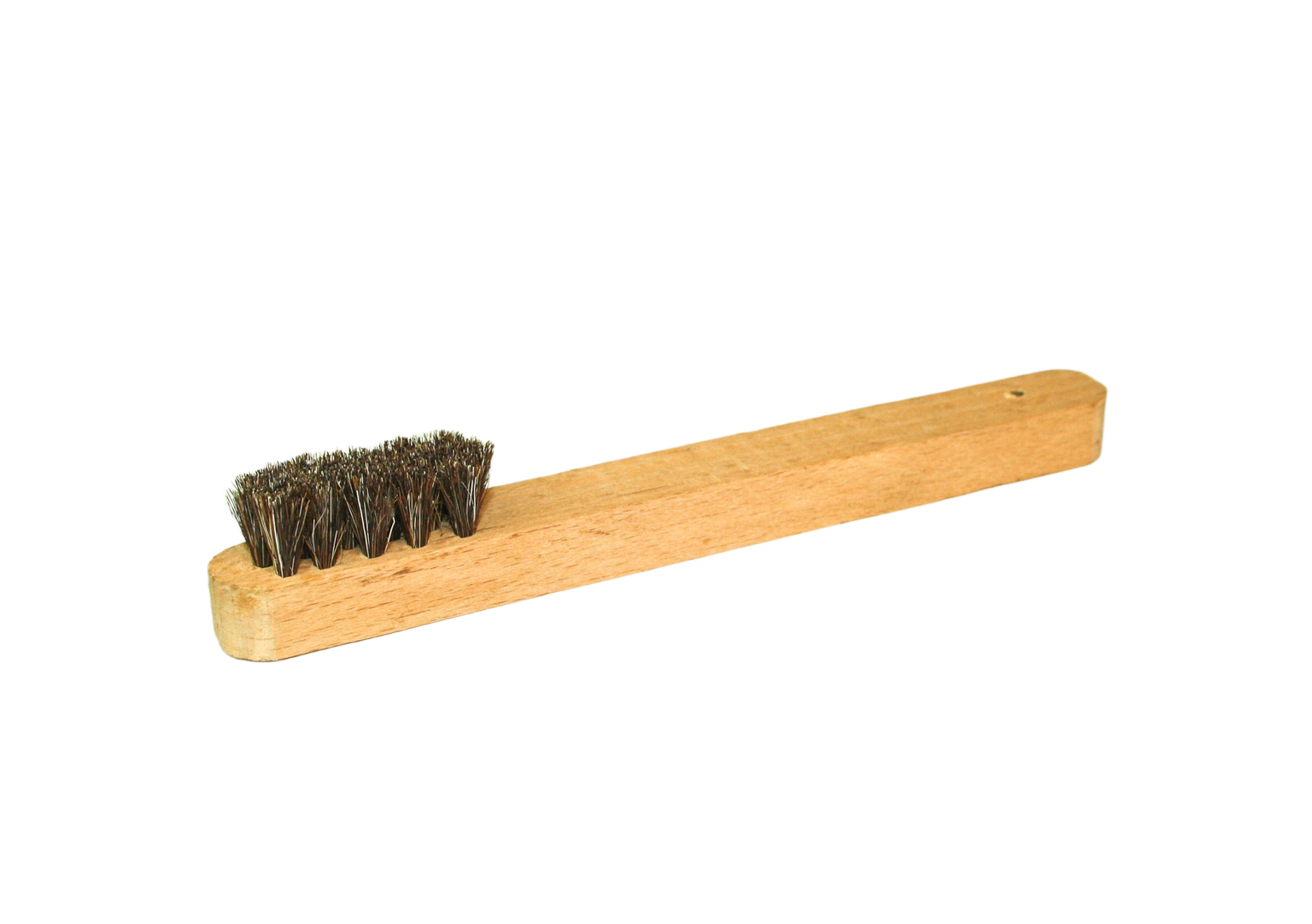 Shoe cream applicator brush