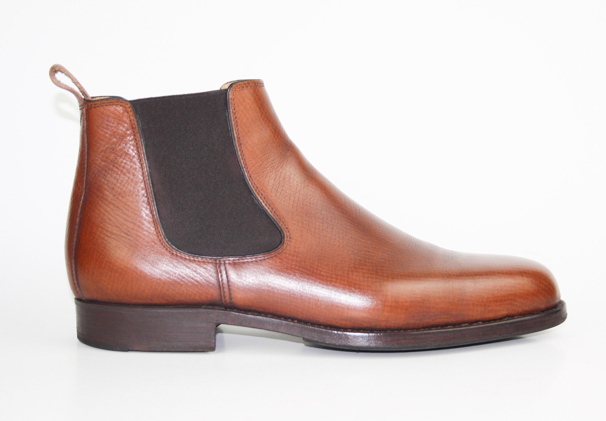 Classic cognac-colored Chelsea model