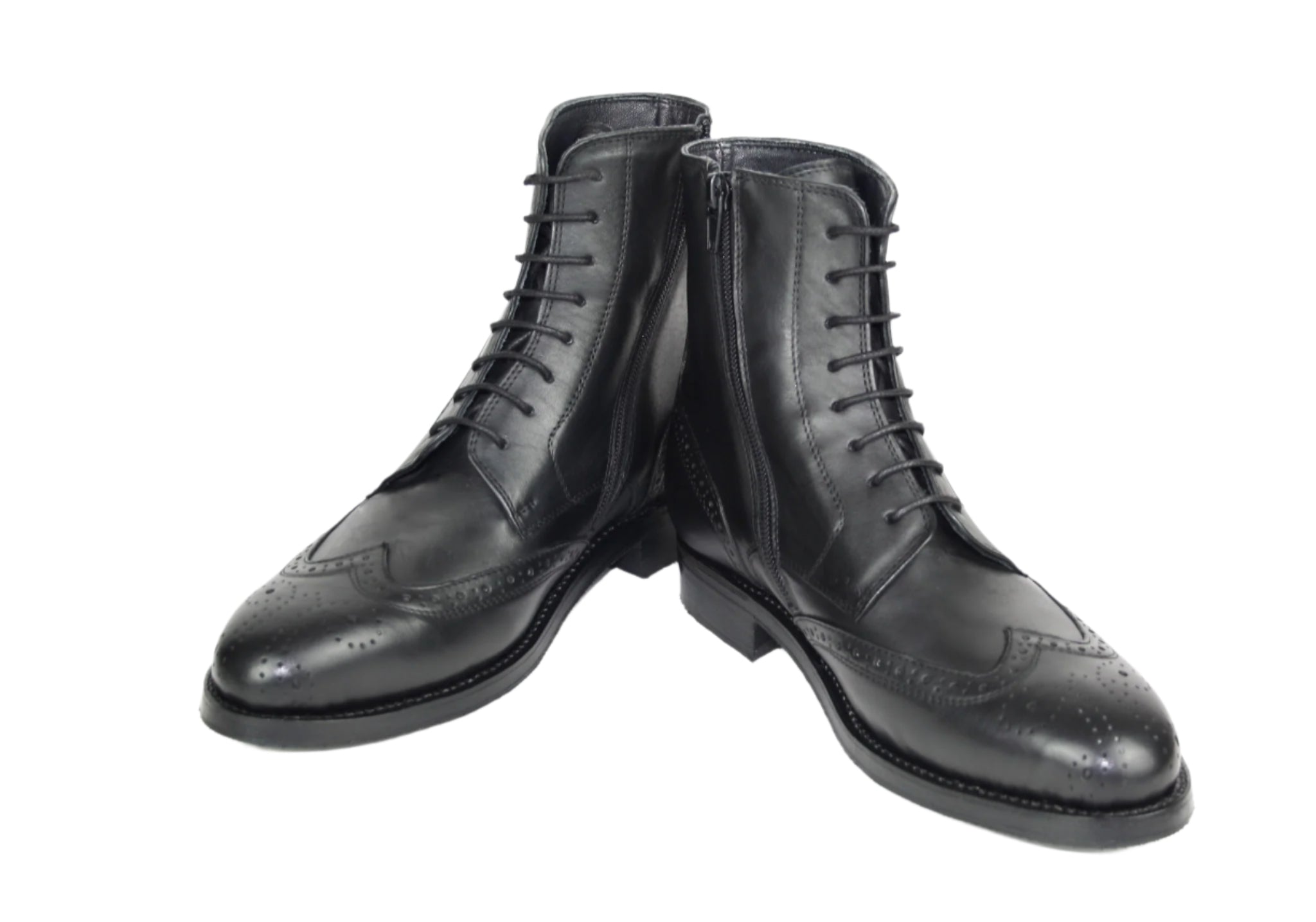 lassic black high-top boot