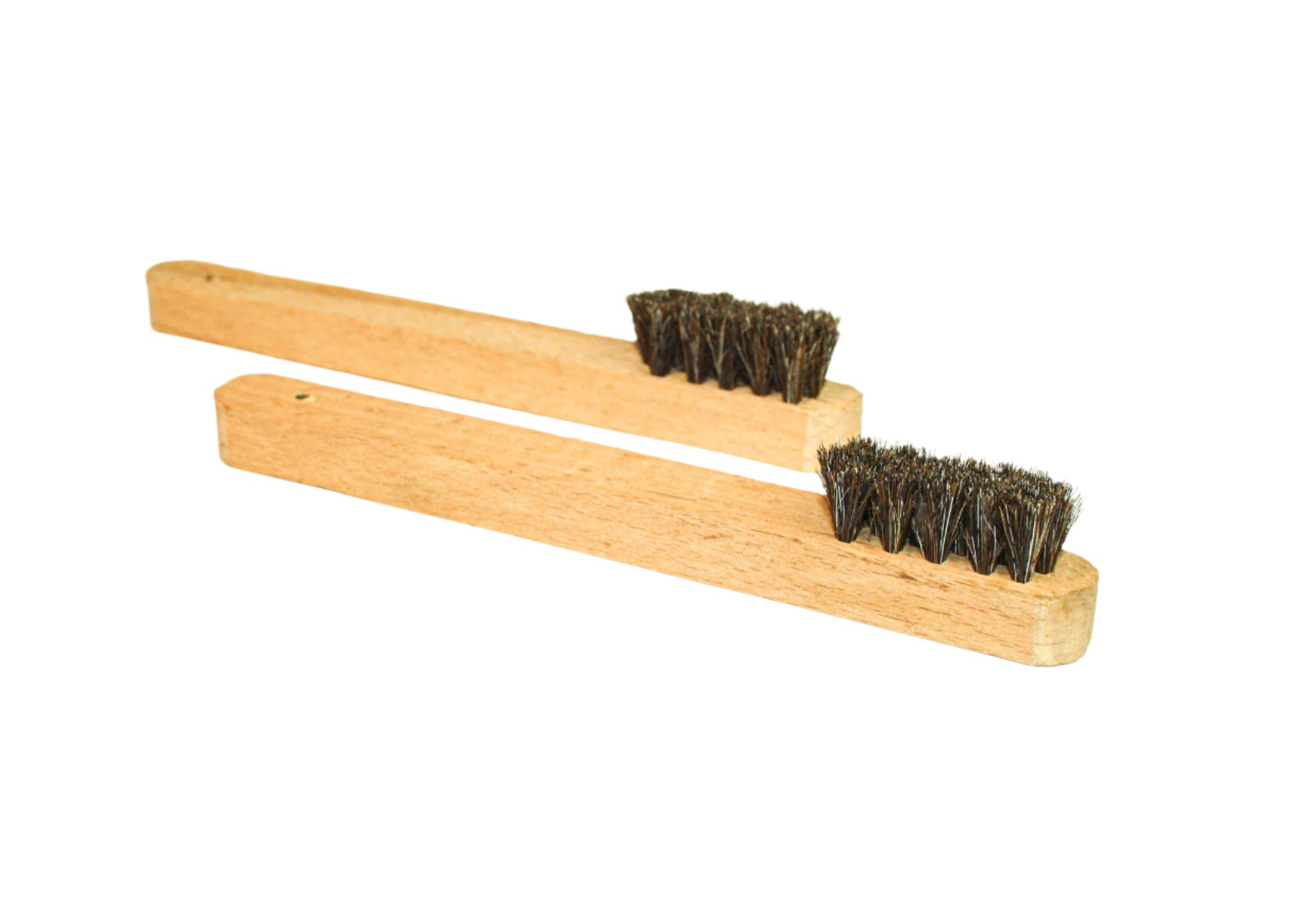 Shoe cream applicator brush