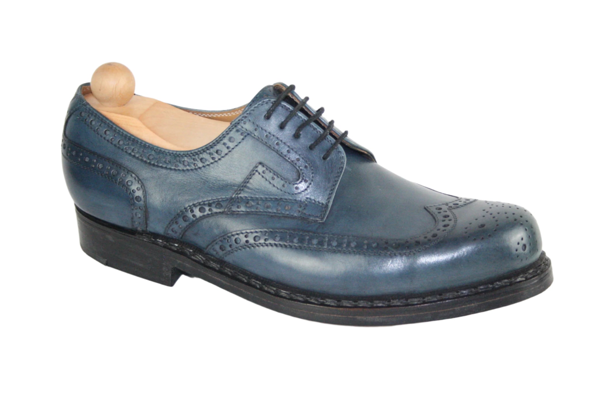Classic blue Budapest model