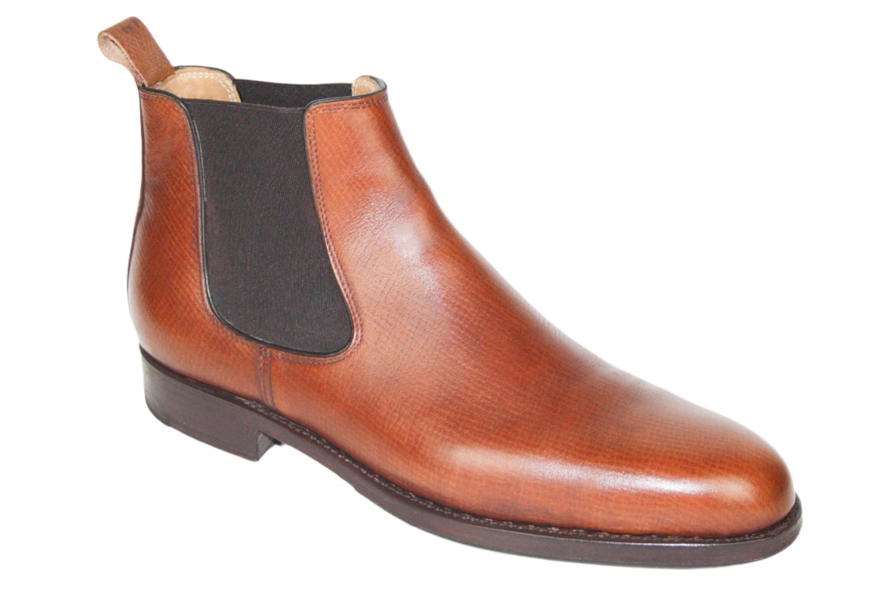Classic cognac-colored Chelsea model